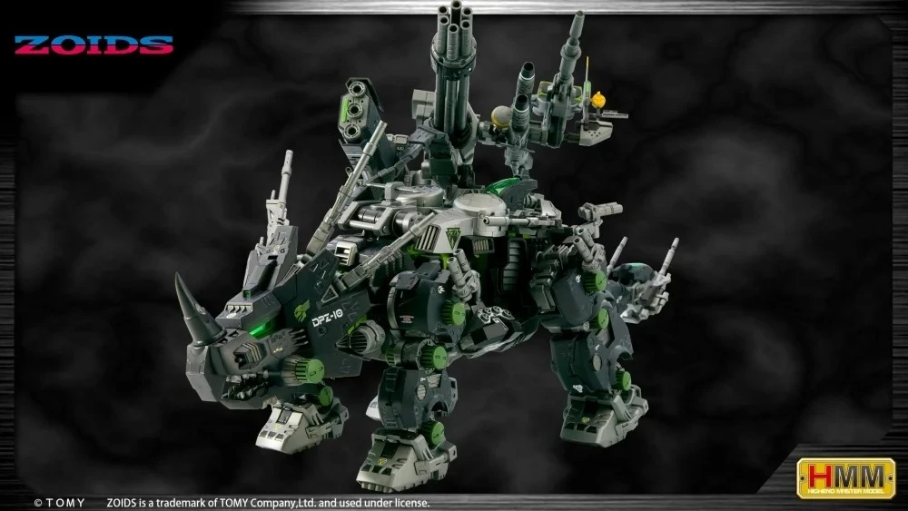 1/72 ZOIDS 洛伊德 DPZ-10 重裝甲突擊型 黑角 Marking Plus Ver. 組裝模型