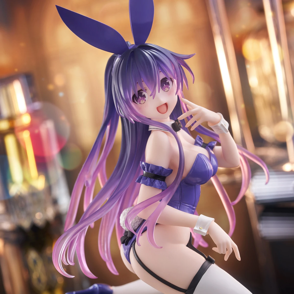 TAITO 景品 約會大作戰Ⅴ Desktop Cute 夜刀神十香 Bunny Ver.