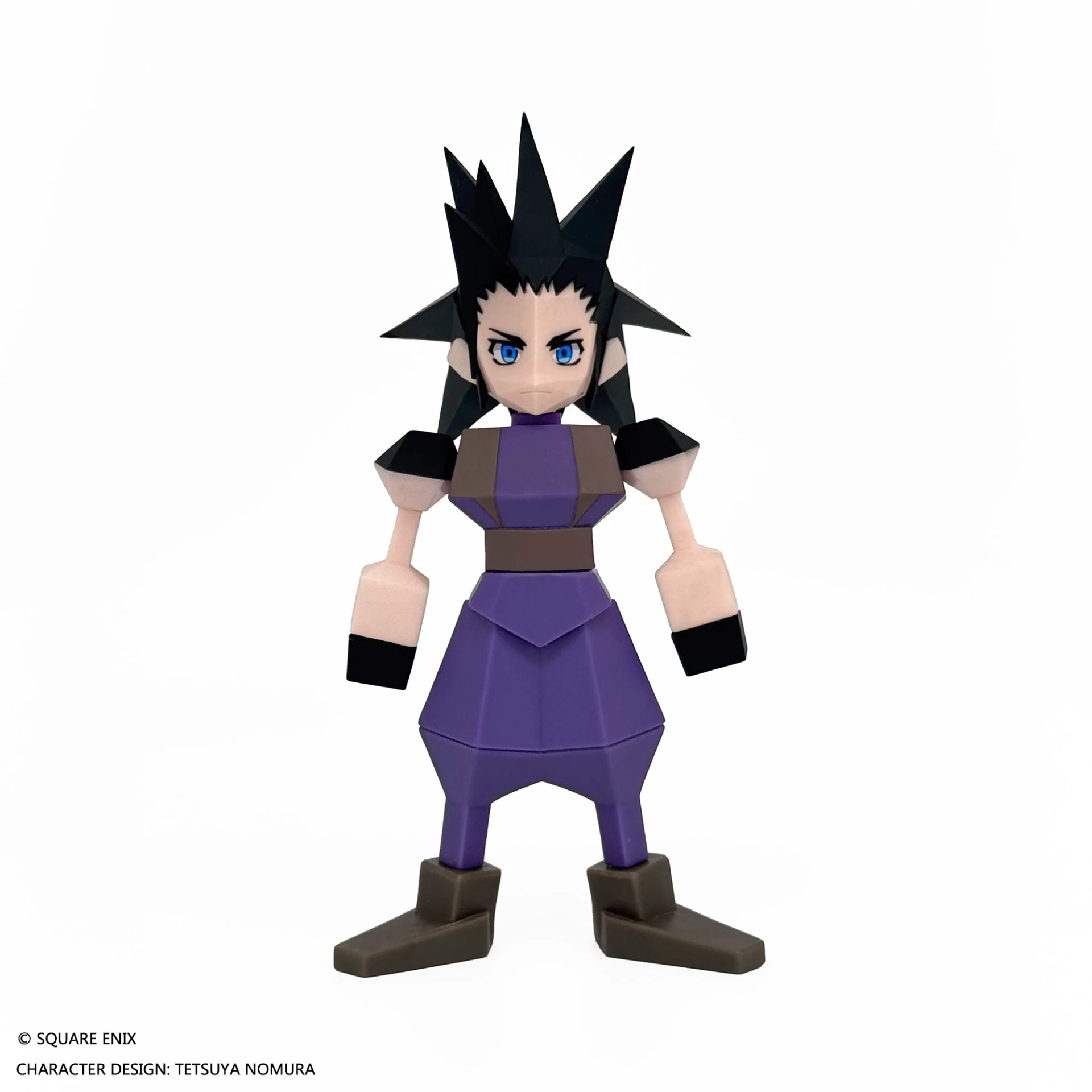 太空戰士7 FF7 Polygo 軟膠人型 札克斯  (部分可動)