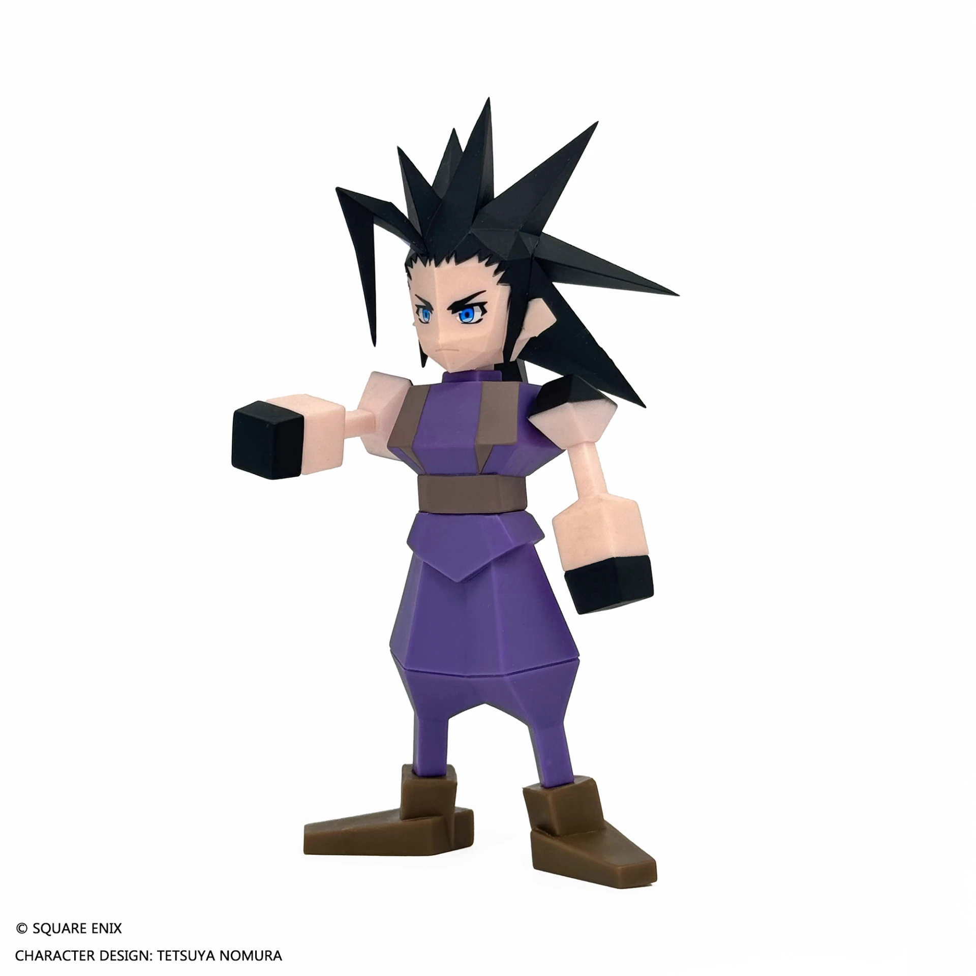 太空戰士7 FF7 Polygo 軟膠人型 札克斯  (部分可動)