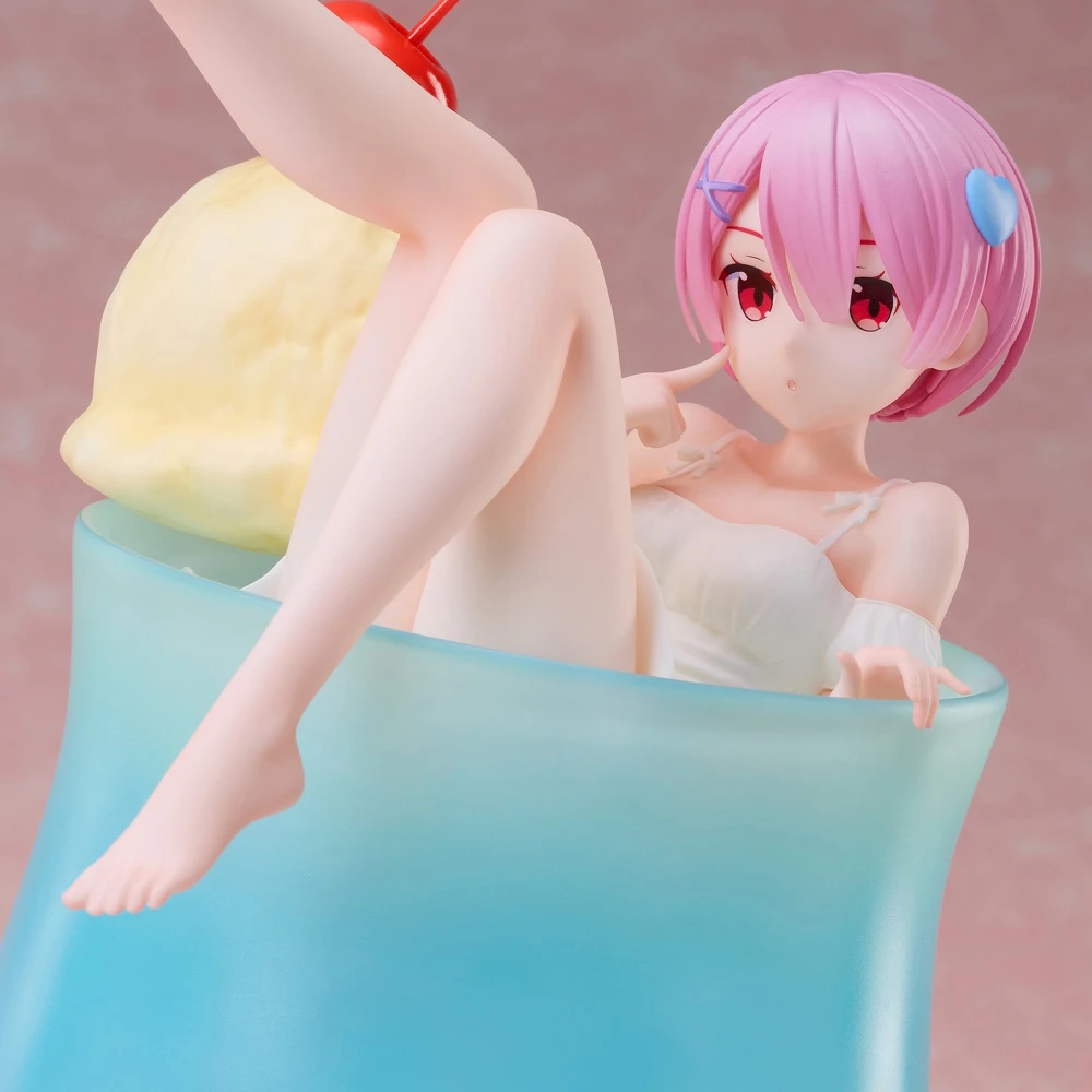 elCOCO 1/7 Re：從零開始的異世界生活 拉姆 奶油蘇打 PVC