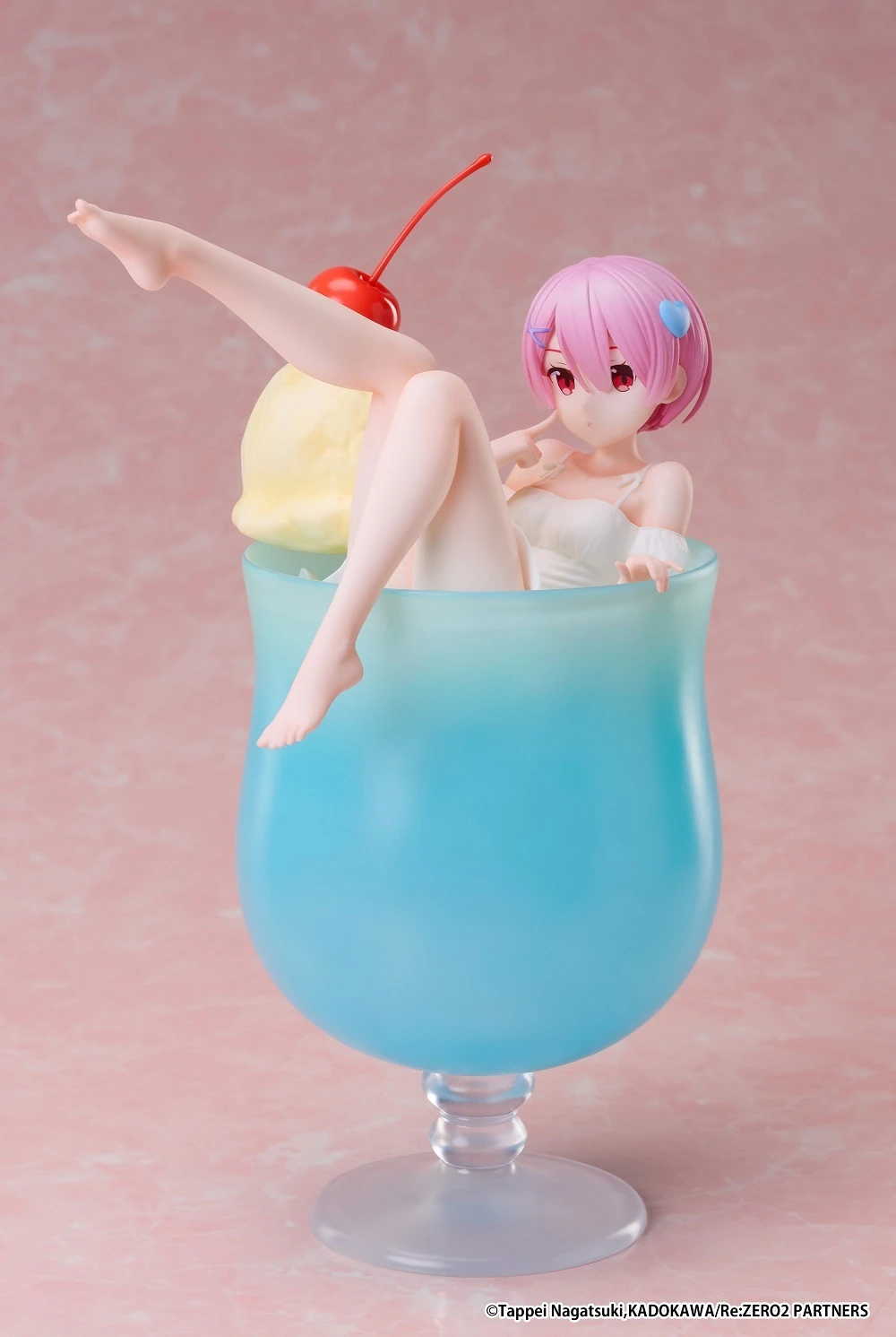 elCOCO 1/7 Re：從零開始的異世界生活 拉姆 奶油蘇打 PVC
