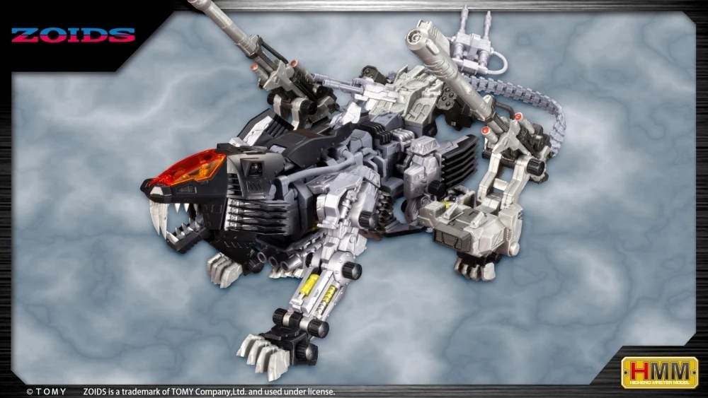 ミリオネア凛牙 2台・TD-Z 103H 2台 1/72 ZOIDS 洛伊德HMM RZ-007 長牙獅DCS-J 組裝模型(ZD129R)