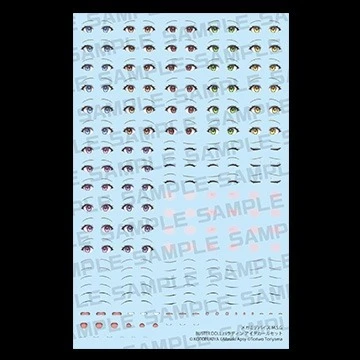 女神裝置M.S.G BUSTER DOLL 聖騎士 EYE DECAL SET 水貼