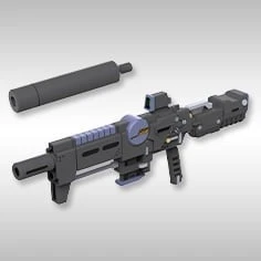 MSG武裝零件 MW52J 武器組件52 Stride 步槍 Zero