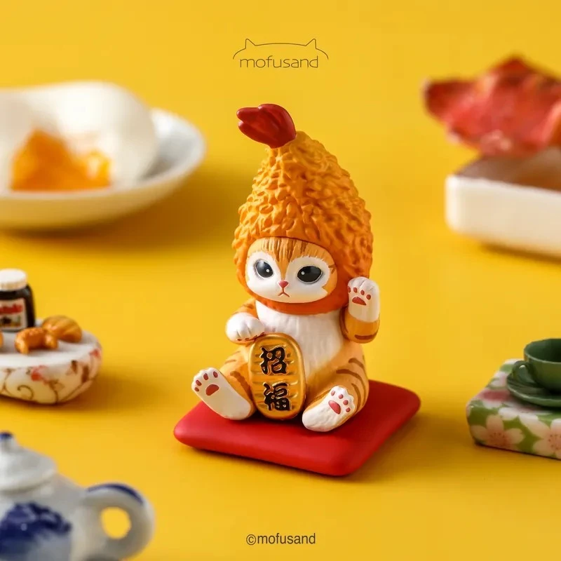 貓福珊迪-招財公仔(炸蝦)