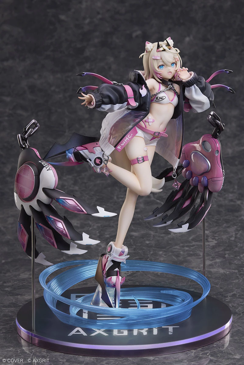 26年10月 1/7 Design COCO AXGRIT hololive EN 降臨 Mococo Abyssgard 茸茸 豪華版 PVC