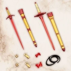 MSG武裝零件 GE009 賢德風采09 劍組A 火焰光 Ver.