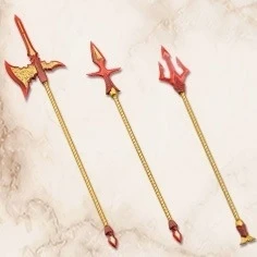 MSG武裝零件GE011 賢德風采11 長柄武器套裝火焰光Ver.