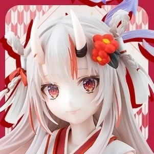 26年9月 1/7 Hololive 百鬼綾目 巫女服裝 PVC