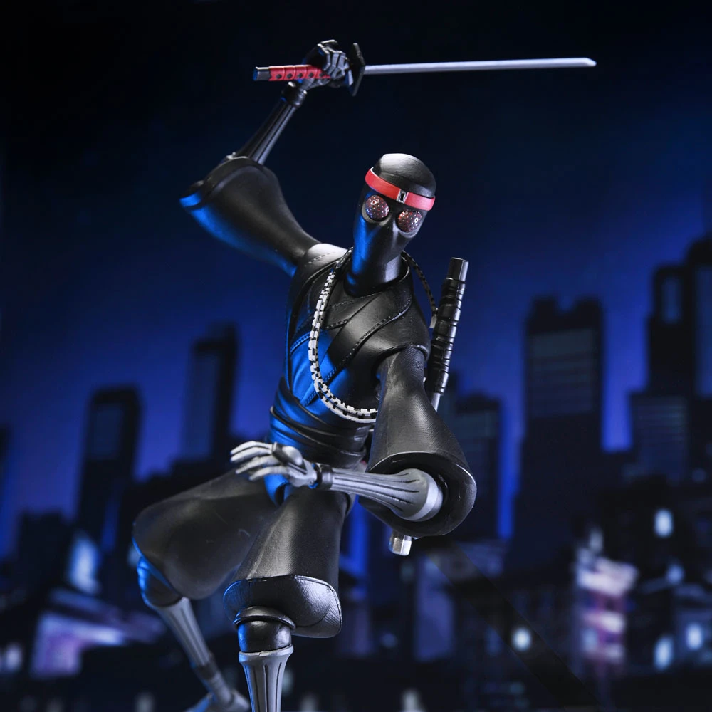NECA 7吋 忍者龜  (2012 Cartoon) 腳足忍者 可動公仔