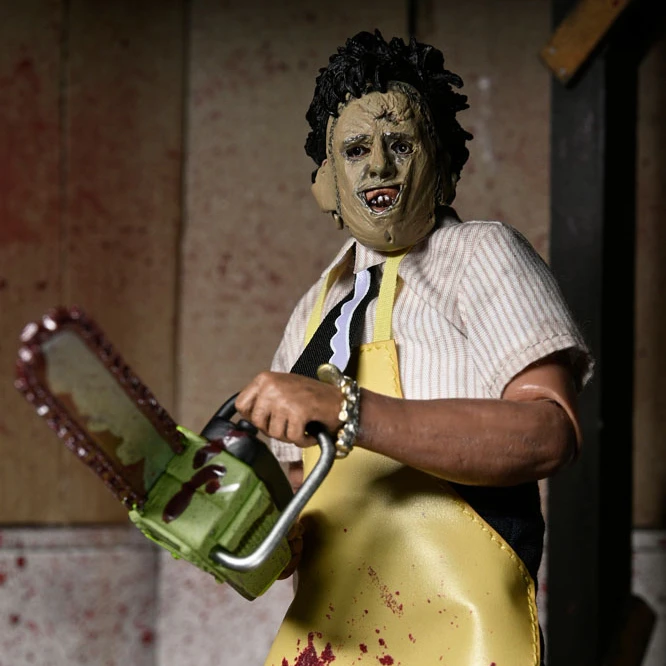 NECA 8吋 德州電鋸殺人狂 人皮臉 可動公仔