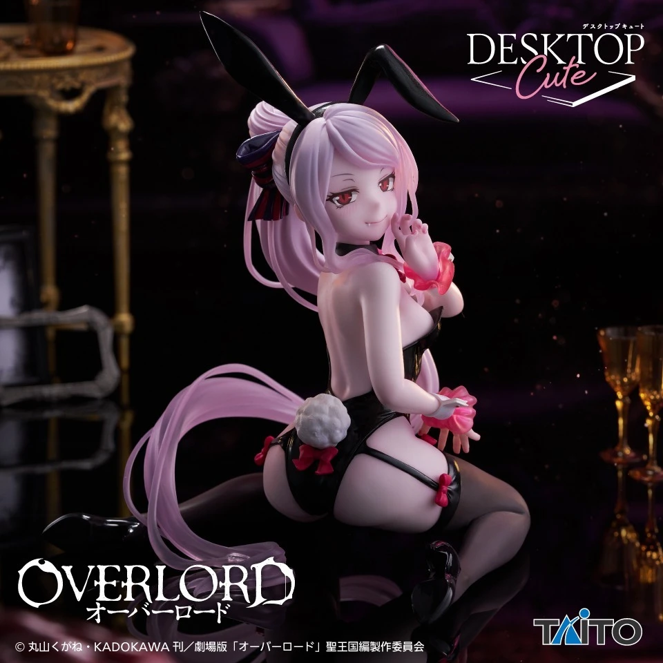 TAITO 景品 OVERLORD Desktop Cute 公仔 夏提雅~兔女郎ver.~