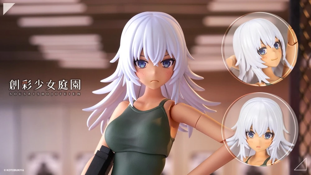 1/10 創彩少女庭園 狼小姐 膚色D的Dress Up Body版本 組裝模型(JK091)
