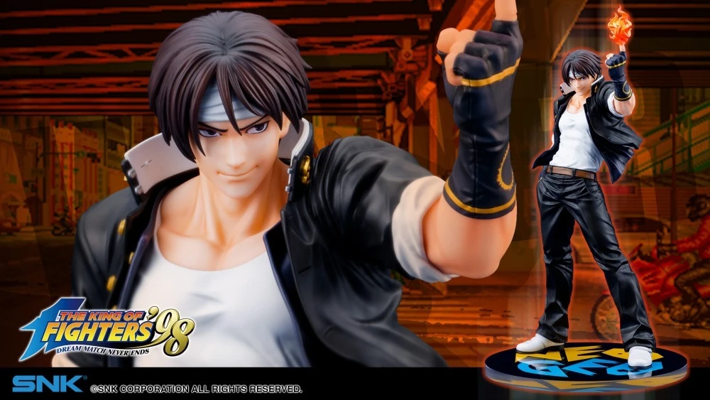 26年9月 1/8 拳皇98 KOF 草薙京 PVC