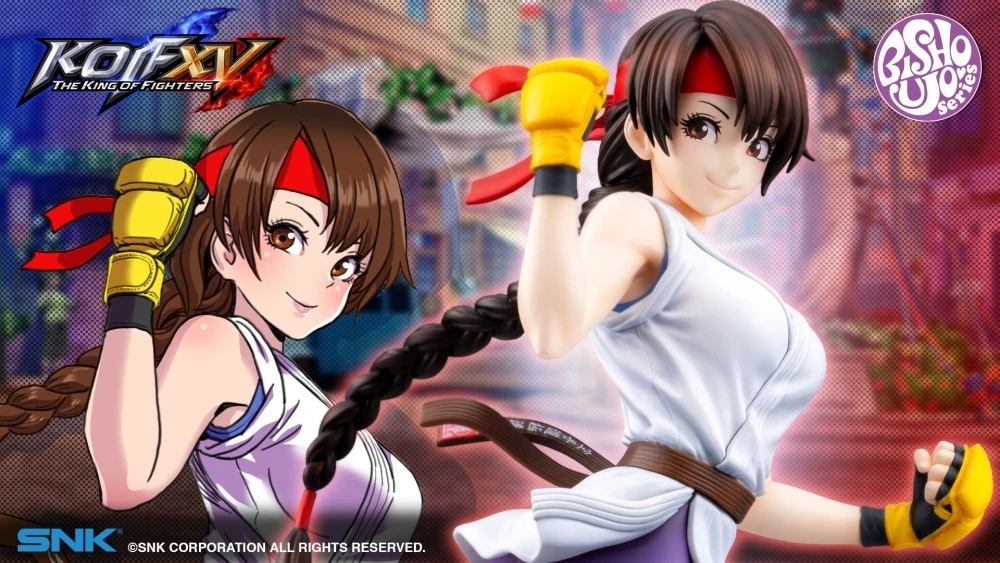 26年9月 1/7 SNK美少女 拳皇 XV 坂崎百合 PVC