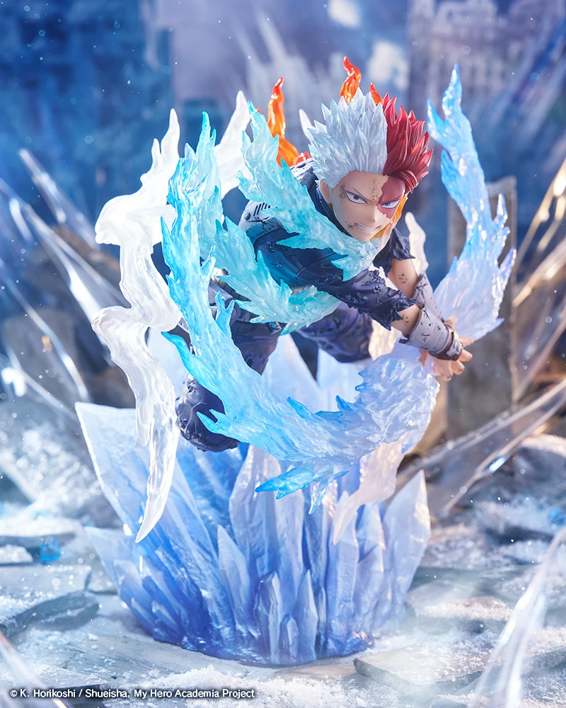 轟焦凍 40個 1/8 ARTFX J 我的英雄學院轟焦凍冷炎白刃Ver. PVC