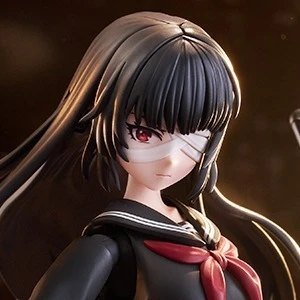26年9月 1/10 創彩少女庭園 藥師寺久遠 篝火真里亞 戰損ver 組裝模型