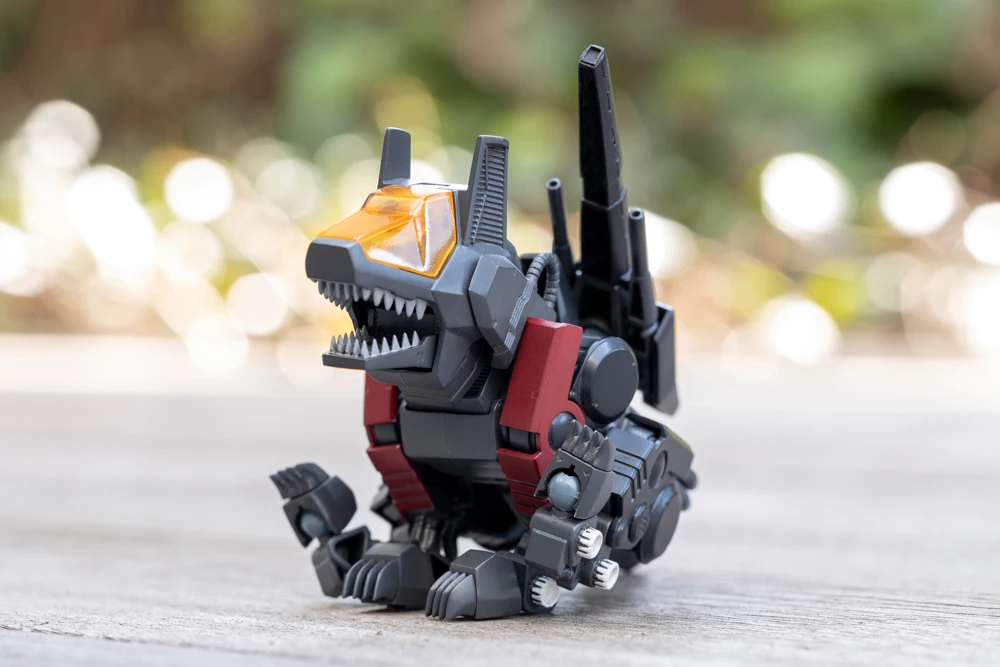 26年9月 ZOIDS 洛伊德 D-STYLE 指揮狼 IRVINE仕樣 附屬透明零件 組裝模型 (全長：約100mm)