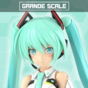 26年9月 GRANDE SCALE 大型比例 機音少女 初音 組裝模型(FG199)