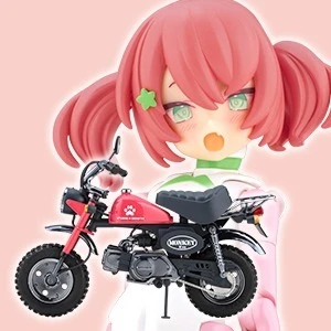 26年12月 Megami Device 女神裝置 PUNI☆MOFU 貓貓 with 本田猴 Z50J-1 組裝模型