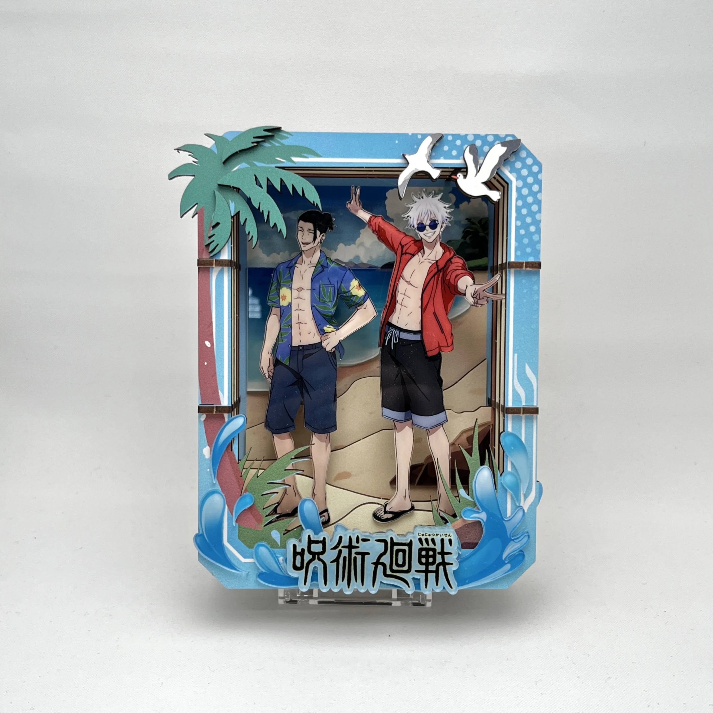 PUREMIND 咒術迴戰 木拼壓克力場景組盲盒(4款4入) 2757VA-BOX