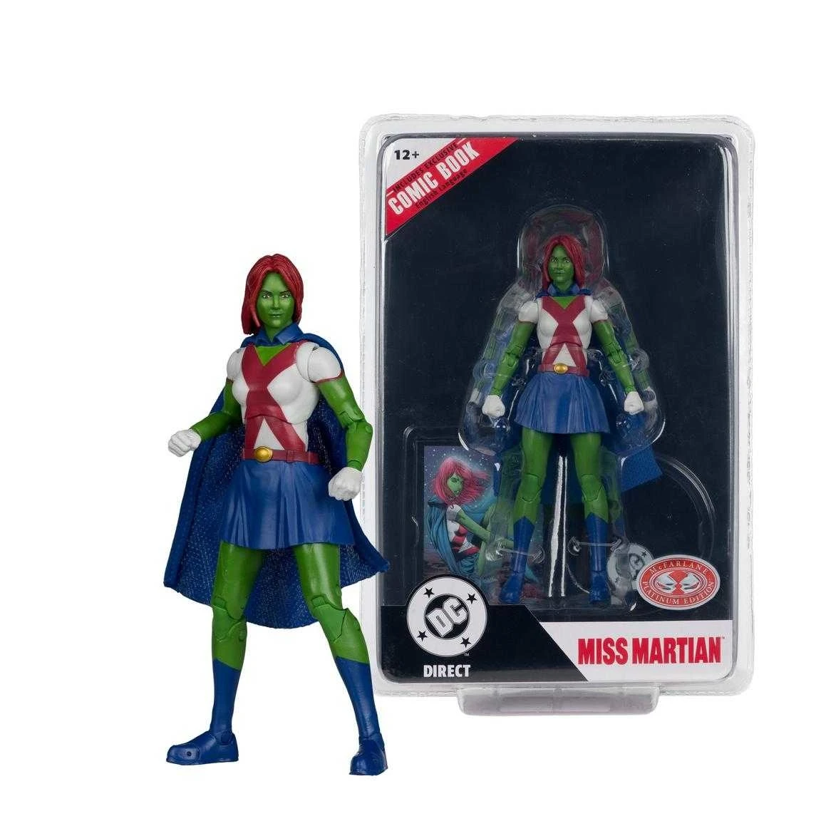 DC DIRECT 7吋 漫畫 WV12  MISS MARTIAN (TEEN TITANS 41)(CHASE)
