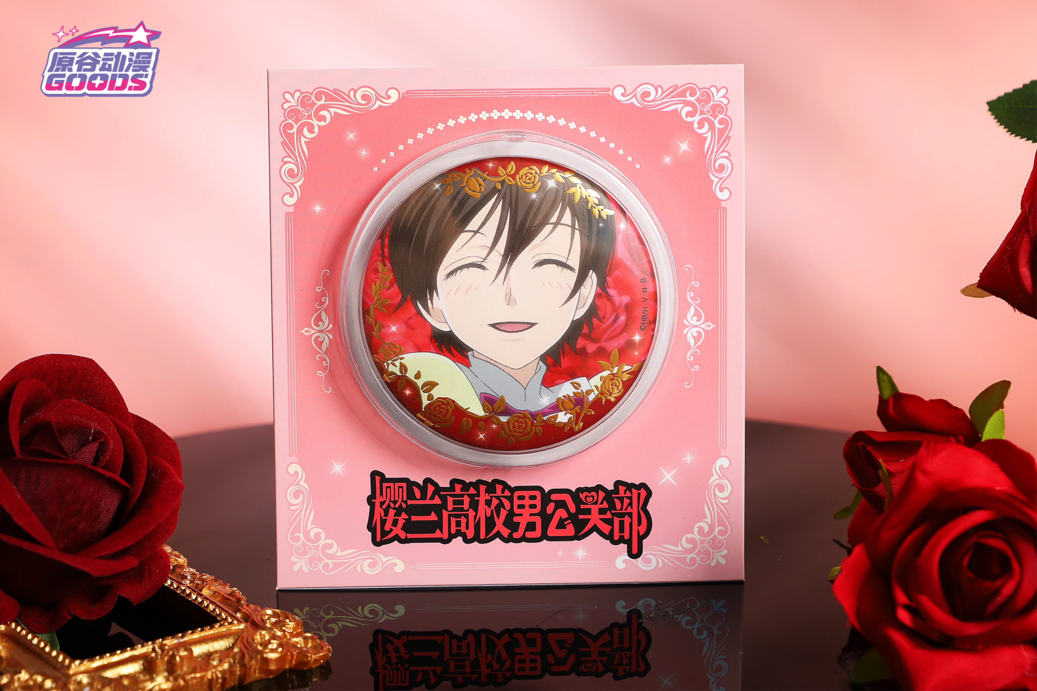 櫻蘭高校男公關部 徽章75mm-A