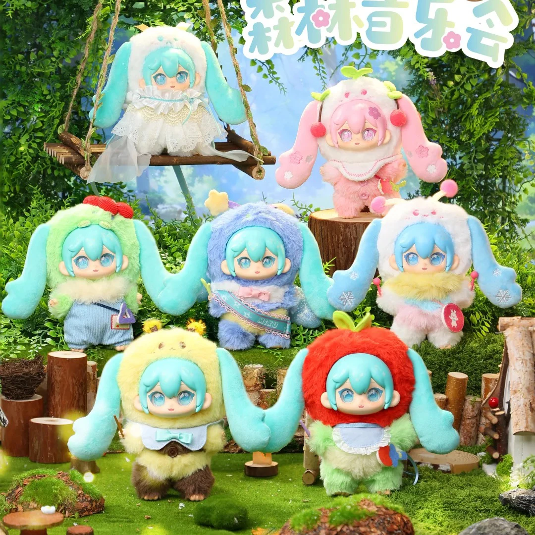 初音未來森林音樂會 搪膠絨毛(7款6入)