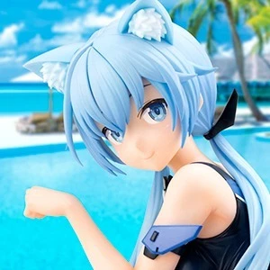 27年1月 Frame Arms Girl 機甲少女 短劍 泳裝貓娘版 PVC