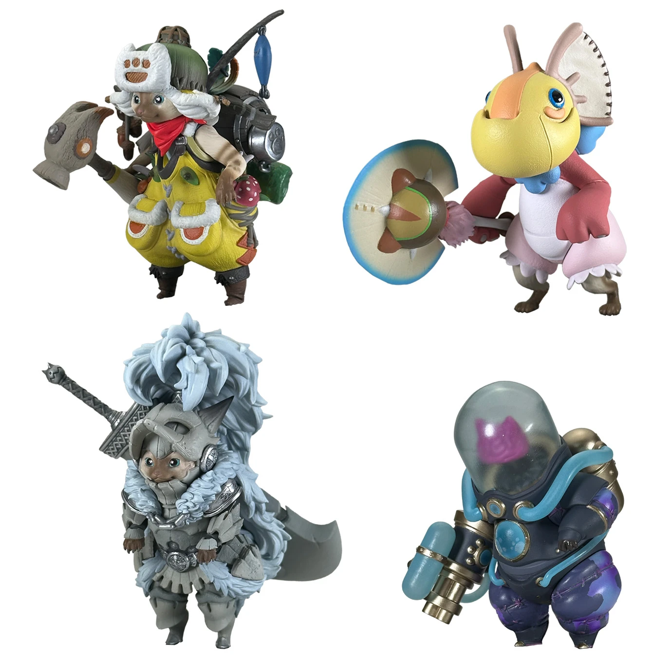 27年1月 CAPCOM CFB系列 魔物獵人 Plus 艾露貓收藏Vol.1(一中盒4入)