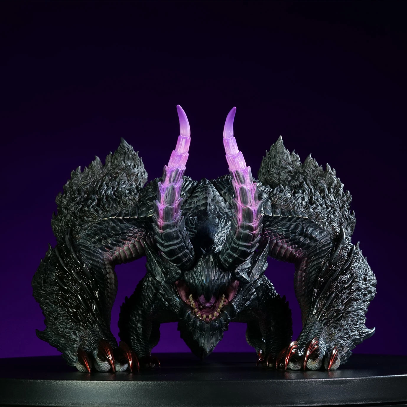 27年2月 魔物獵人Rise 破曉 黑蝕龍 軟膠 完成品