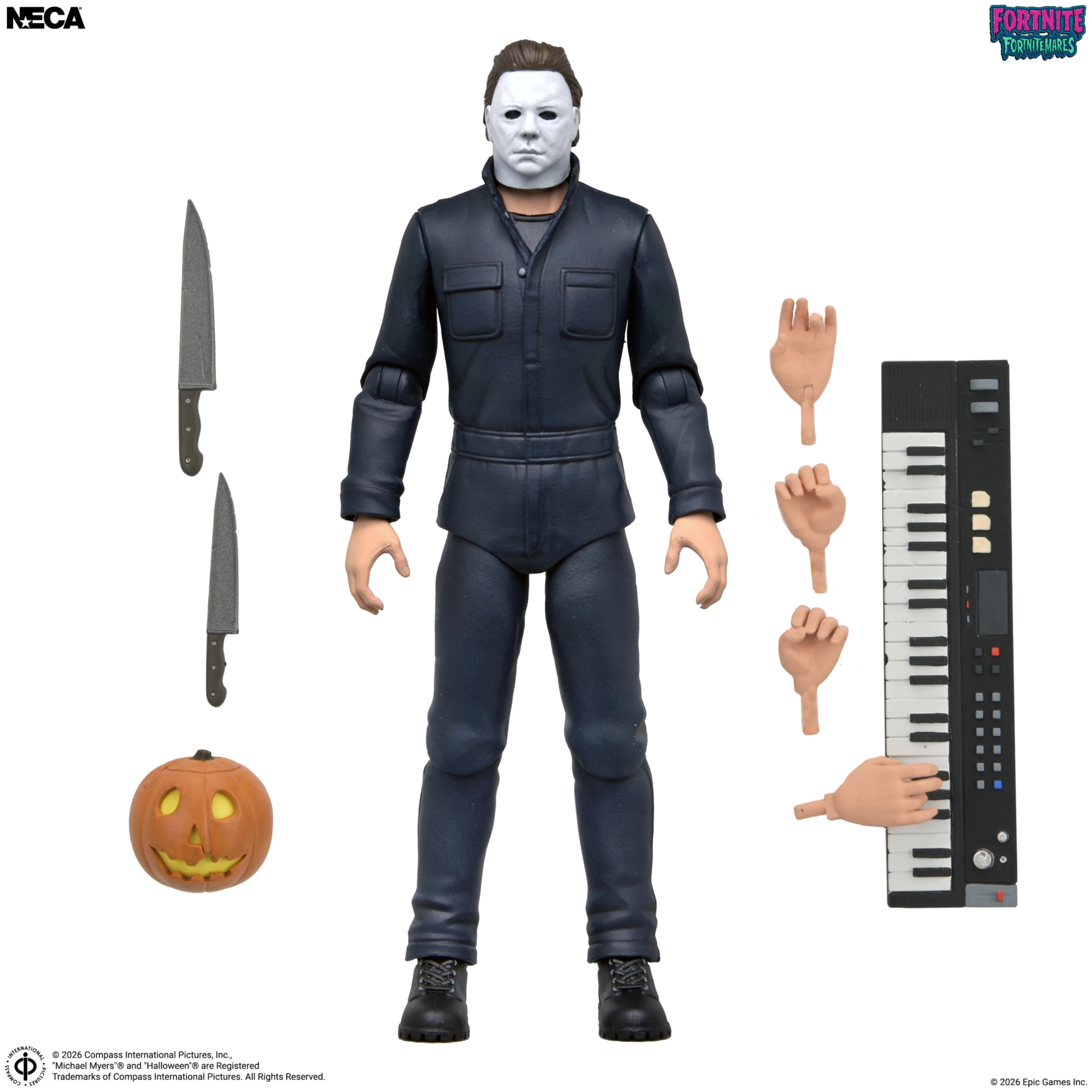 26年Q3 NECA 7吋 可動人偶 萬聖節 麥克 邁爾斯