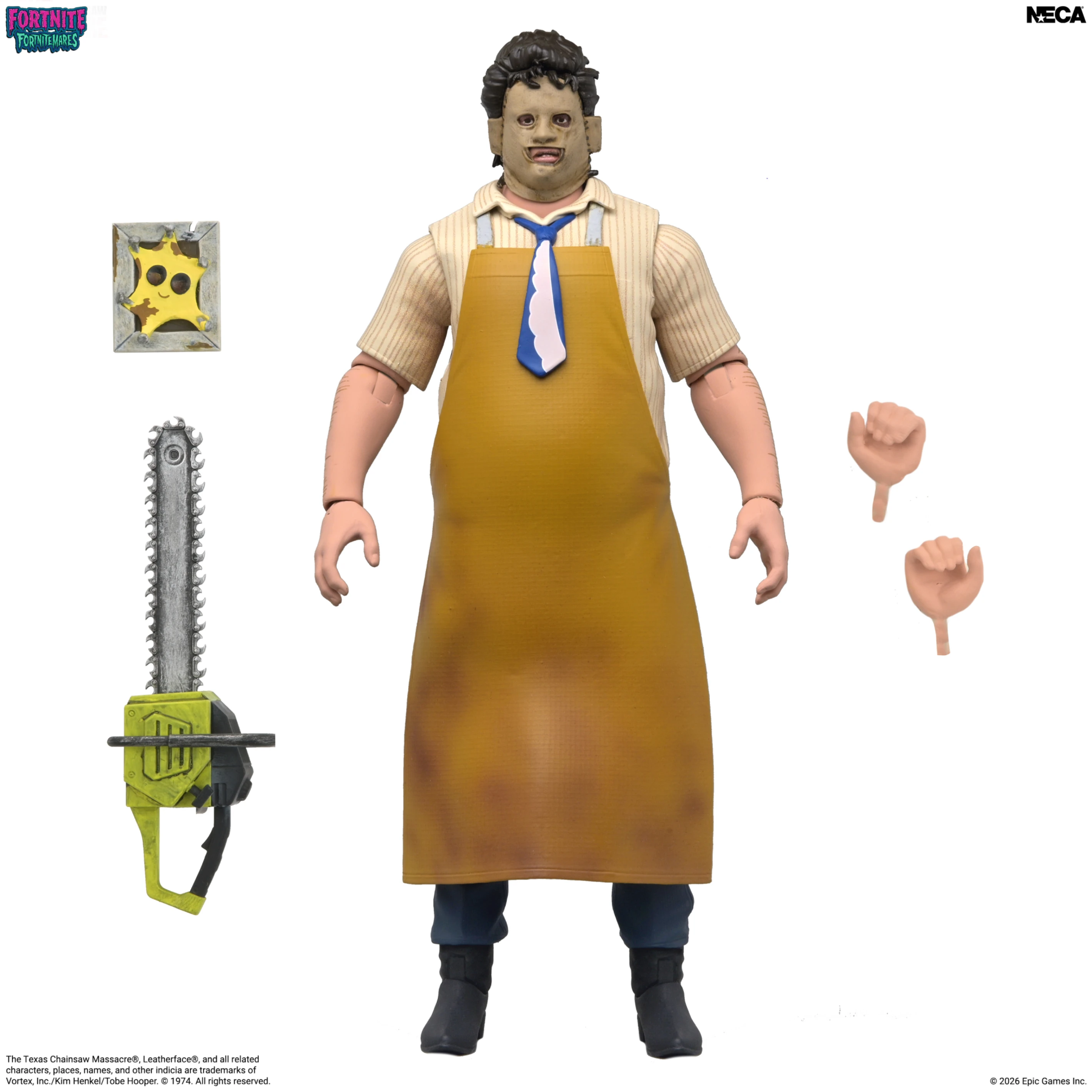 26年Q3 NECA 7吋 可動人偶  要塞英雄 德州電鋸殺人狂