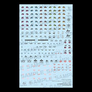 26年12月 Megami Device 女神裝置 尤格拉希斯 伽爾姆 利刃 暴風雪 EYE DECAL SET 水貼