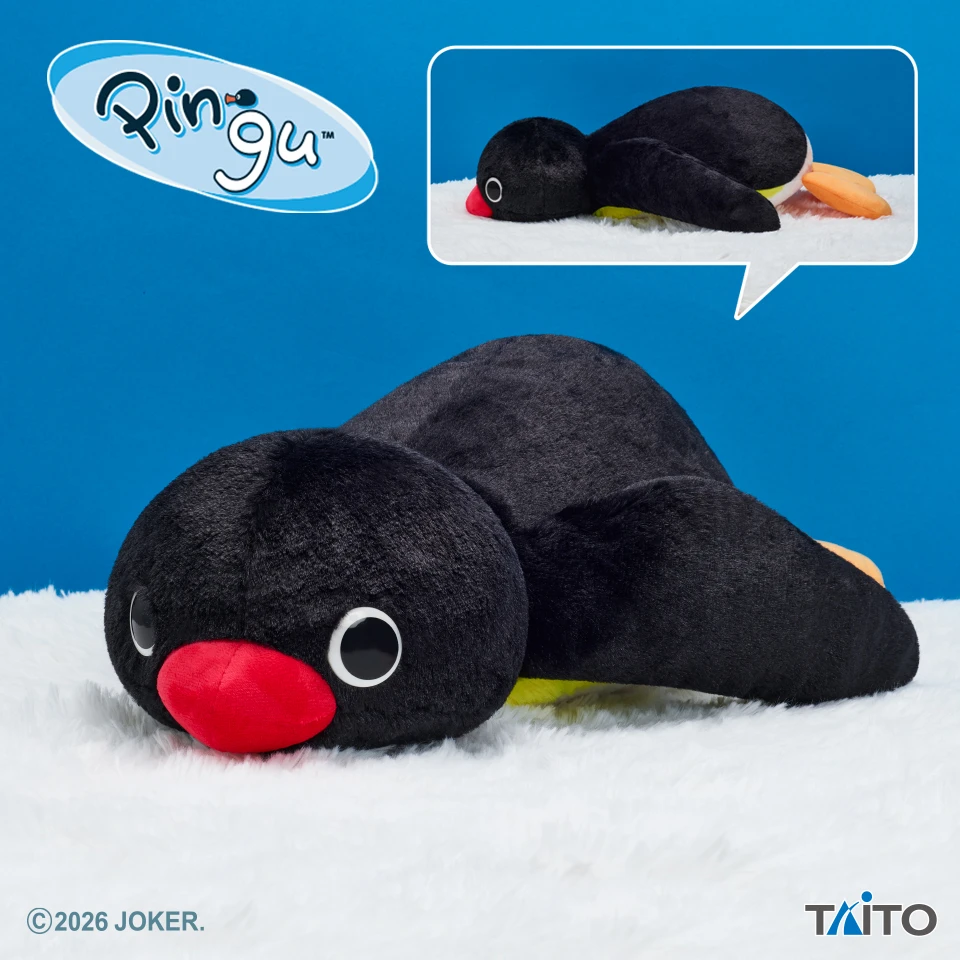 TAITO 企鵝家族 Pingu 特大絨毛
