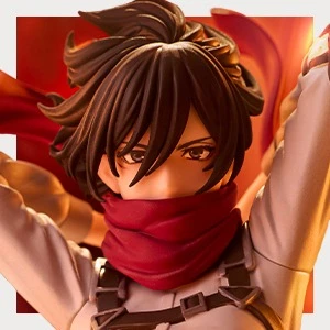 27年2月 心推工坊 進擊的巨人 米卡莎 阿卡曼 The Final Season ver. 完成品
