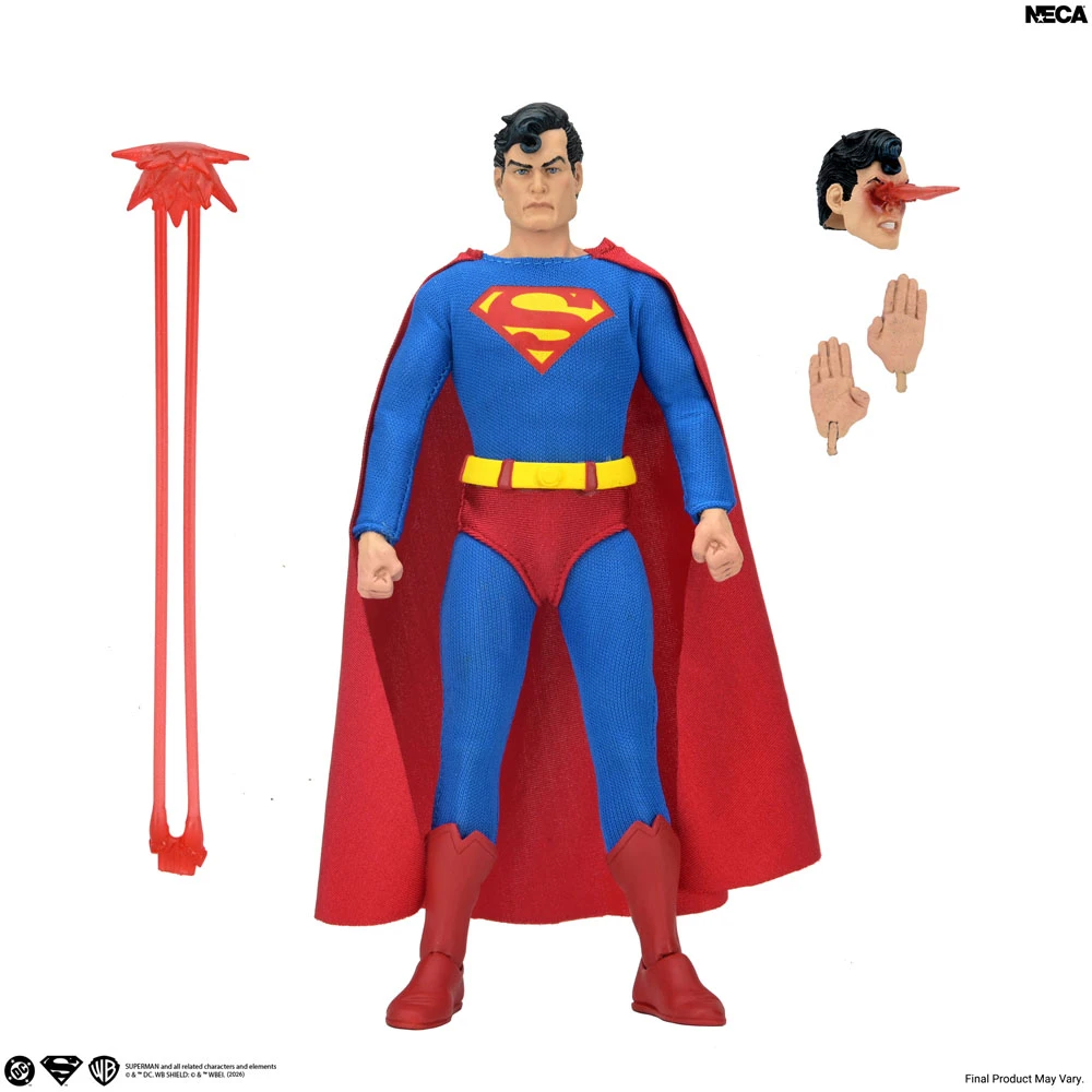 27年Q1 NECA DC 超人 8吋 穿衣公仔