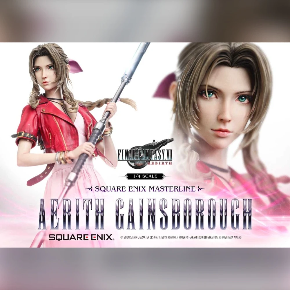 27年10月 SQUARE ENIX MASTERLINE 1/4 太空戰士7 重生 艾莉絲  完成品