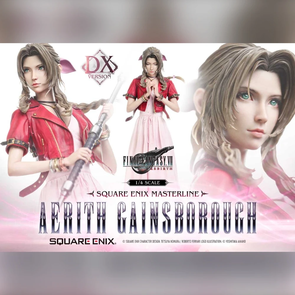 27年9月 SQUARE ENIX MASTERLINE 1/4 太空戰士7 重生 艾莉絲 豪華版 完成品