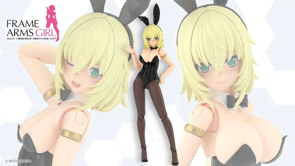 27年1月 Frame Arms Girl 機甲少女 突伽I Bunny Style 組裝模型