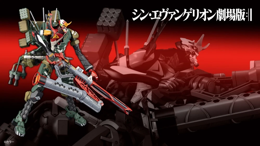 27年4月 1/400 泛用人形決戰武器 人造人間新世紀福音戰士正規實用型 新2號機α 組裝模型(KP536)