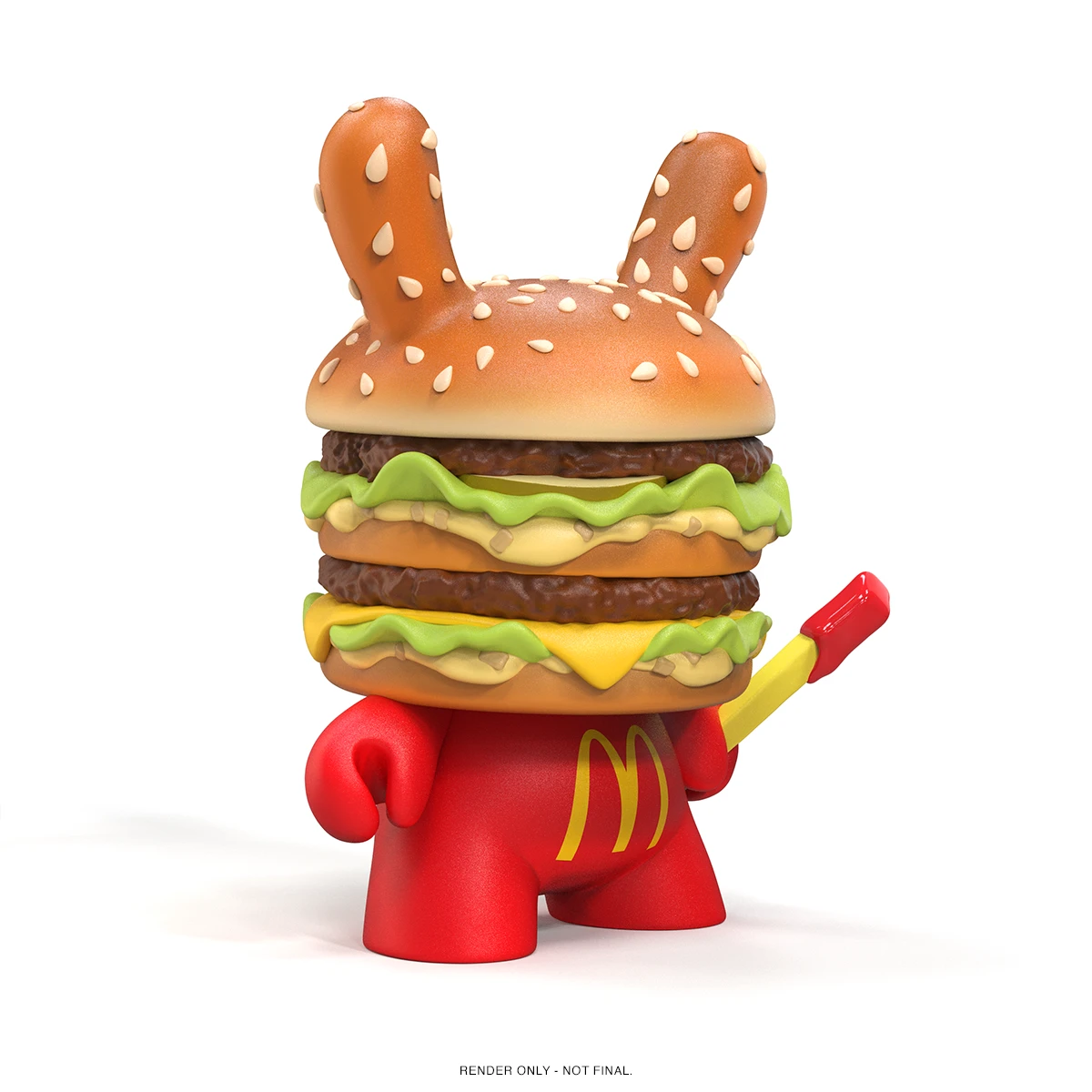 27年Q2 8吋 麥當勞 大麥克 DUNNY 公仔