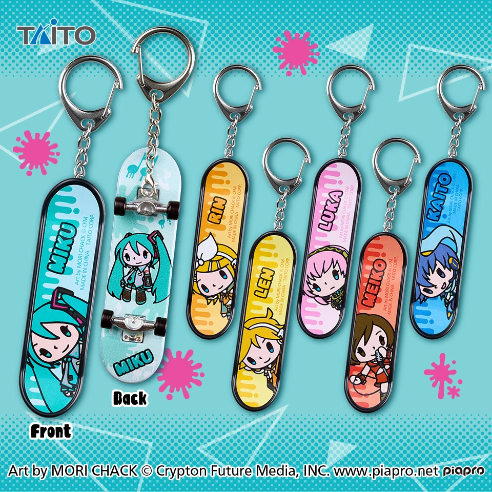 TAITO 景品 CHAX GP × 初音未來 迷你滑板 6款 隨機出貨