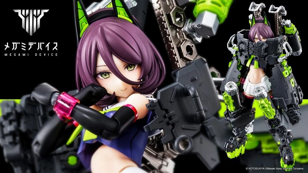 27年5月 Megami Device 女神裝置 BUSTER DOLL 坦克  組裝模型(KP684R)