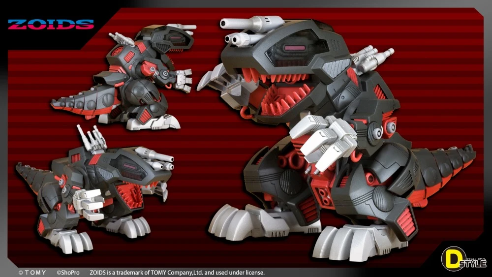 27年2月 ZOIDS 洛伊德 D-Style 死亡索拉 組裝模型