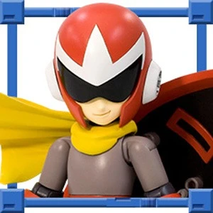 27年6月 1/10 MEGA MAN 布魯斯 重新包裝版 組裝模型