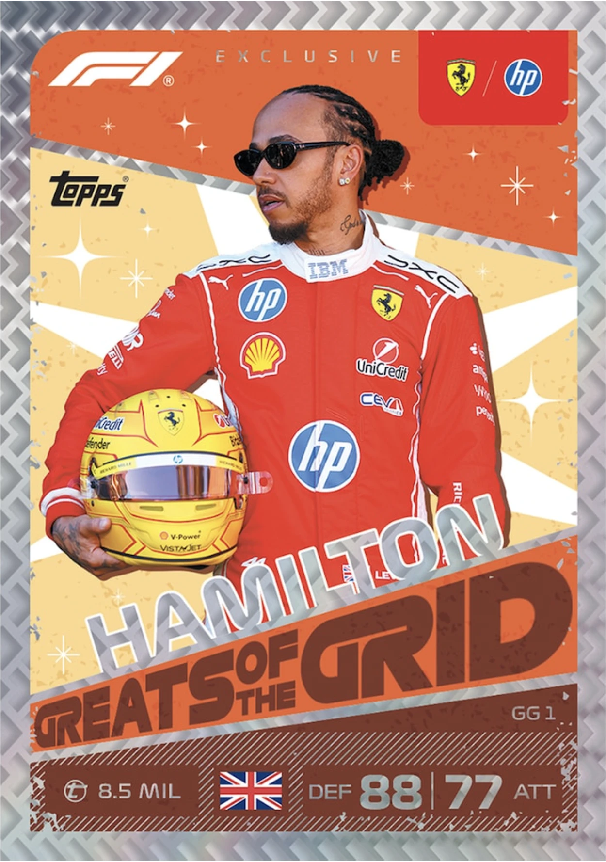 2026 Topps F1 Turbo Attax Greats of the Grid Super Tin 限定卡