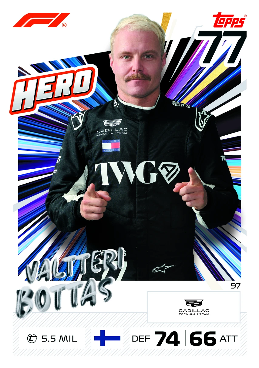 2026 Topps F1 Turbo Attax Hero Card