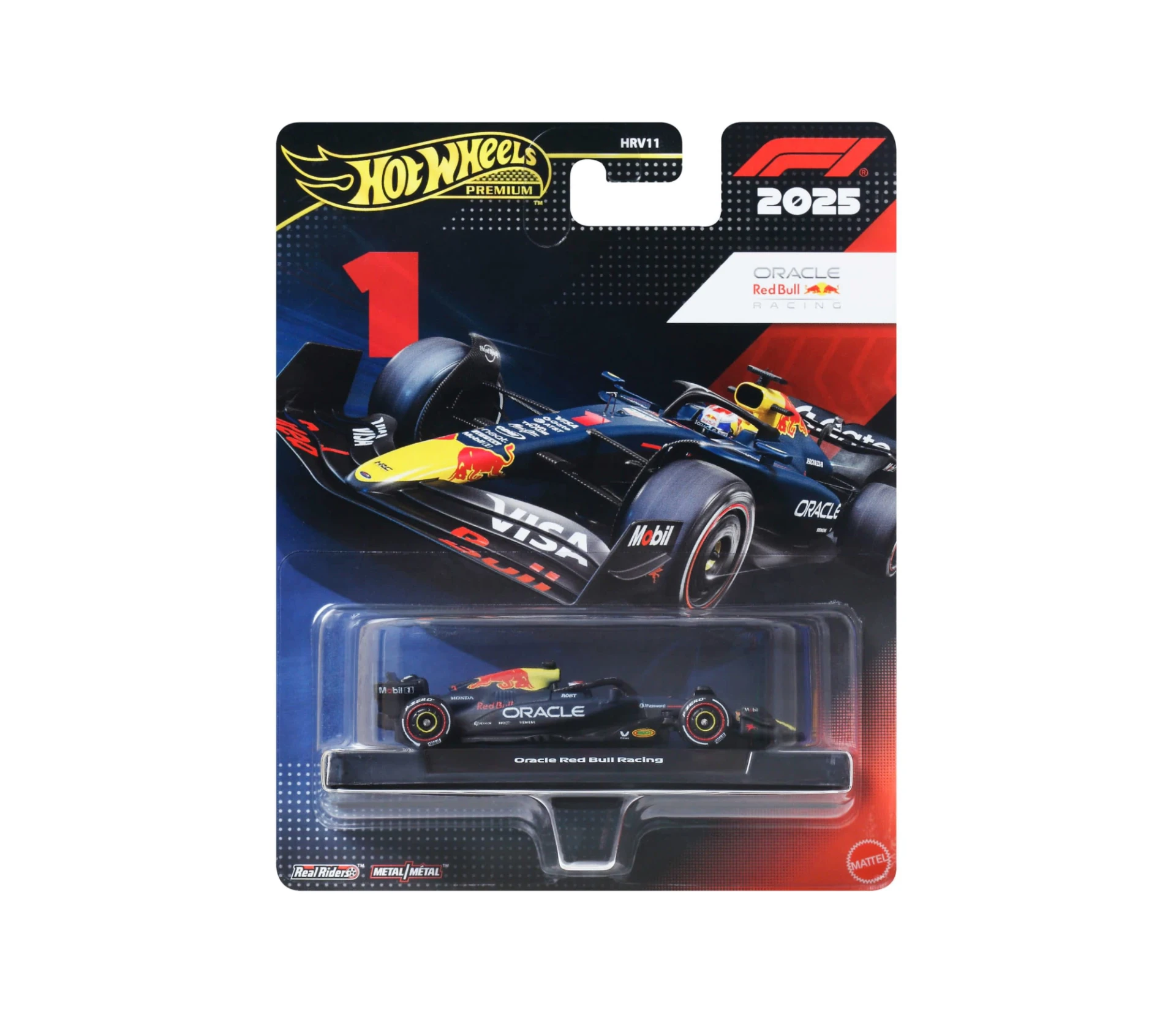 Hot Wheels Premium 1:64 Oracle Red Bull Racing 2025 Formula 1® Team #1